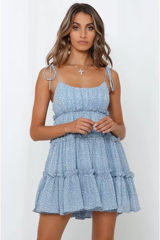 Floral Dress for Women Cute Summer Dresses for Women 2026 Flower Dresses Mini Dress - Image 4