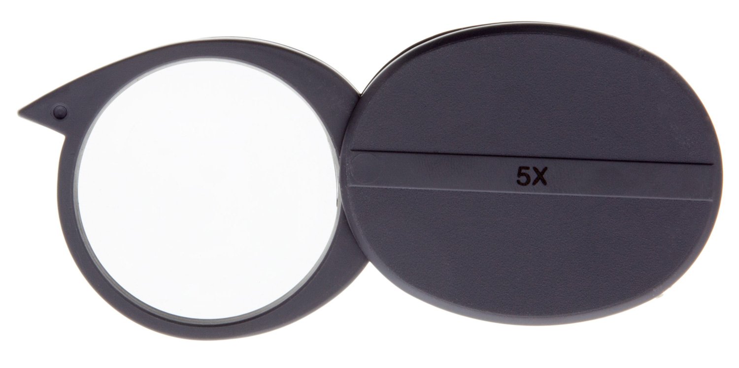 Donegan P-905 Magni-Pak Folding Pocket Magnifier, 5X Magnification