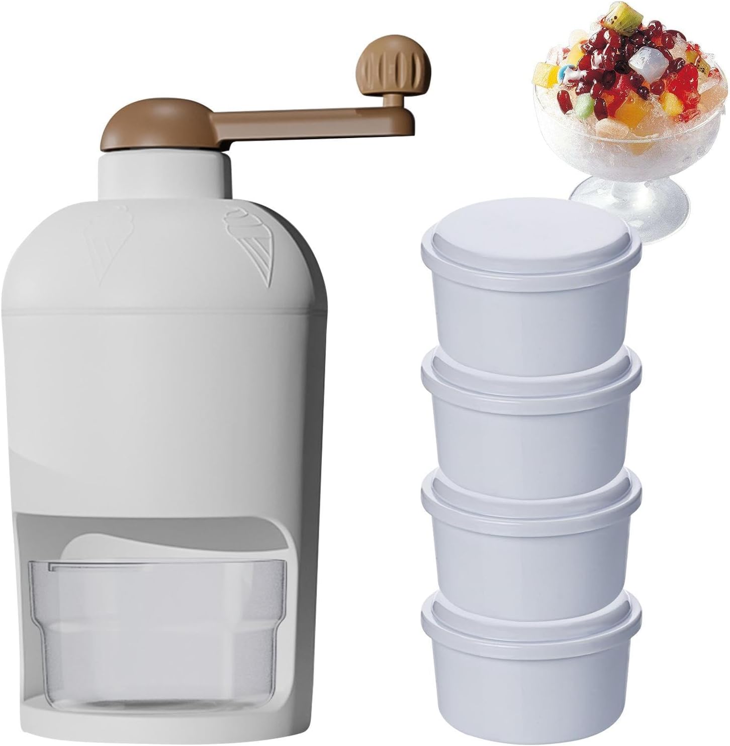 Crushed ice maker, Shaved ice machine made with ABS