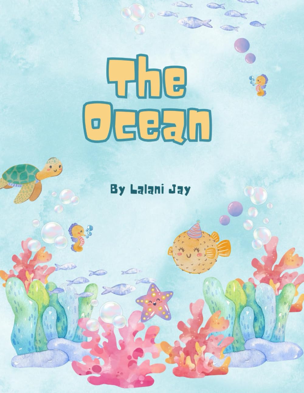 The Ocean: Colouring Book for Children