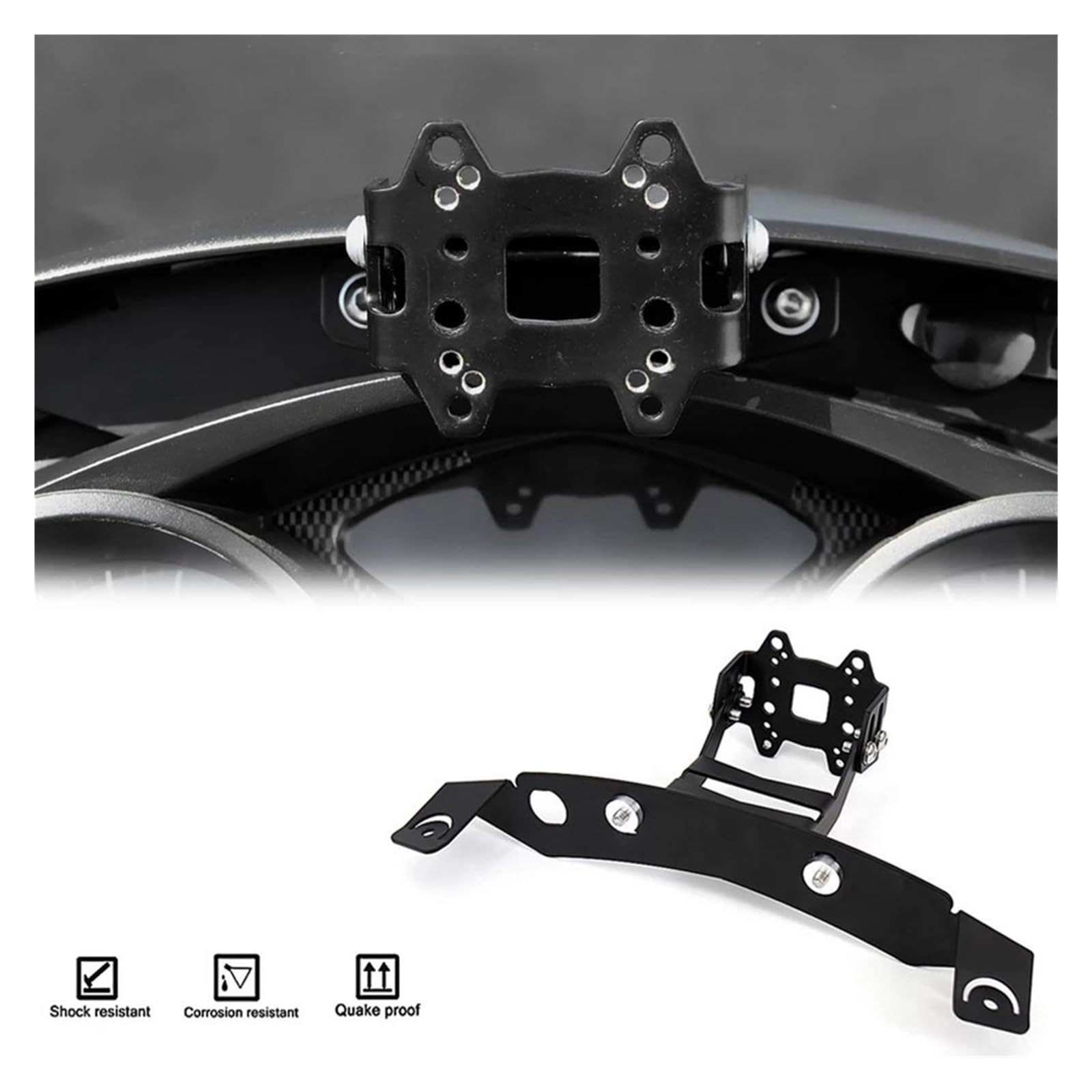 GPS Motocicleta Soporte Soporte Ángulo Ajustable Motocicleta para K1200GT Y para K1300GT AD39 Soporte para Teléfono Móvil Soporte para Placa Navegación GPS Soporte Navegación