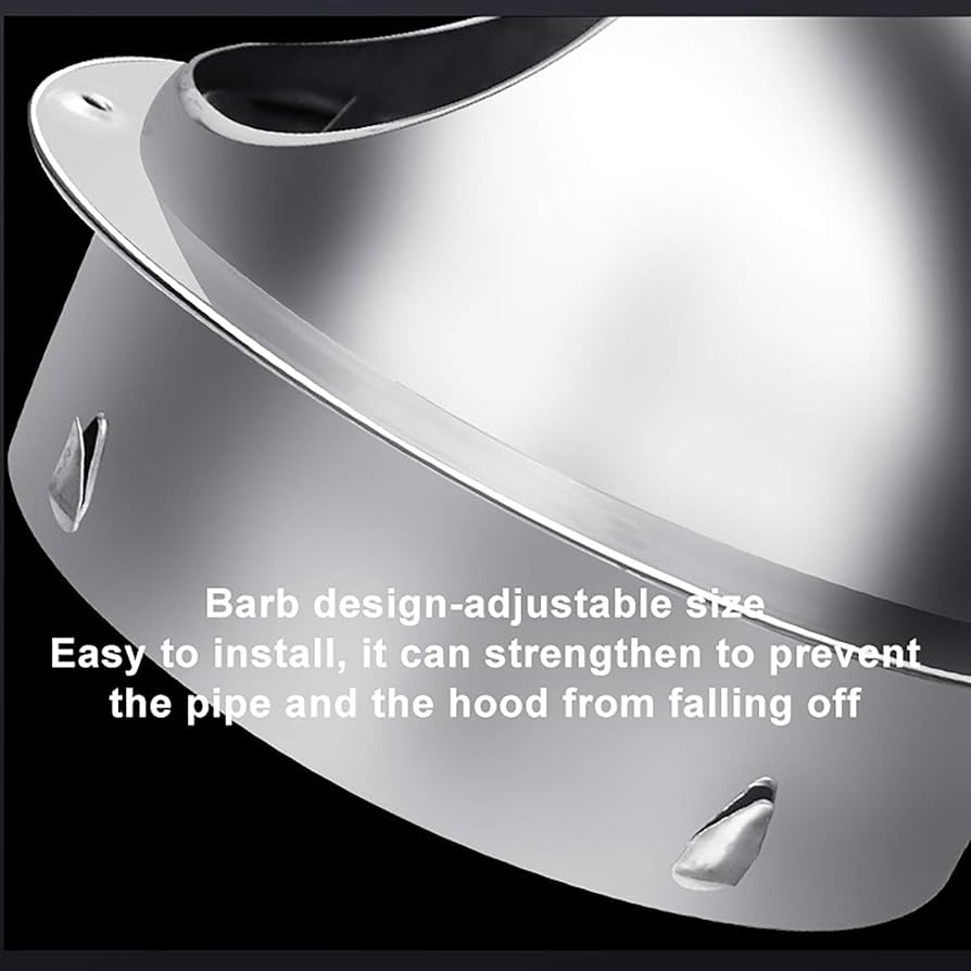 Edelstahl Lüftungsgitter Rund 50mm - Abluftgitter Mit Insektenschutz Für Wandmontage