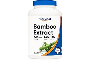 Nutricost Bamboo Extract: Fortify Your Hair's Growth Journey