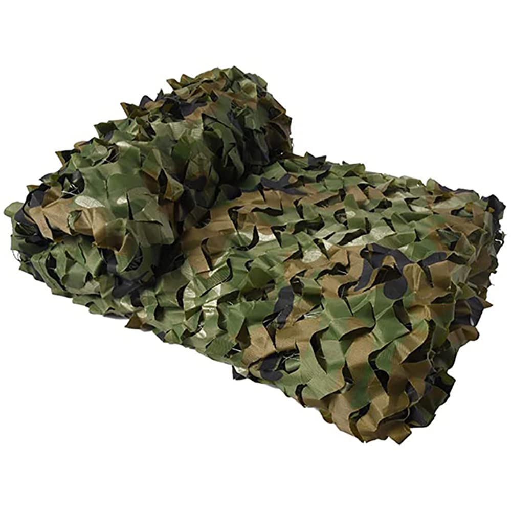 Oudini Wl Woodland Camouflanetting, Bulk Roll Camo Netting, Army Camo Net For Camping Military Hunting Shooting Sunscreen/Wl/1.5 * 6M/5 * 20Ft