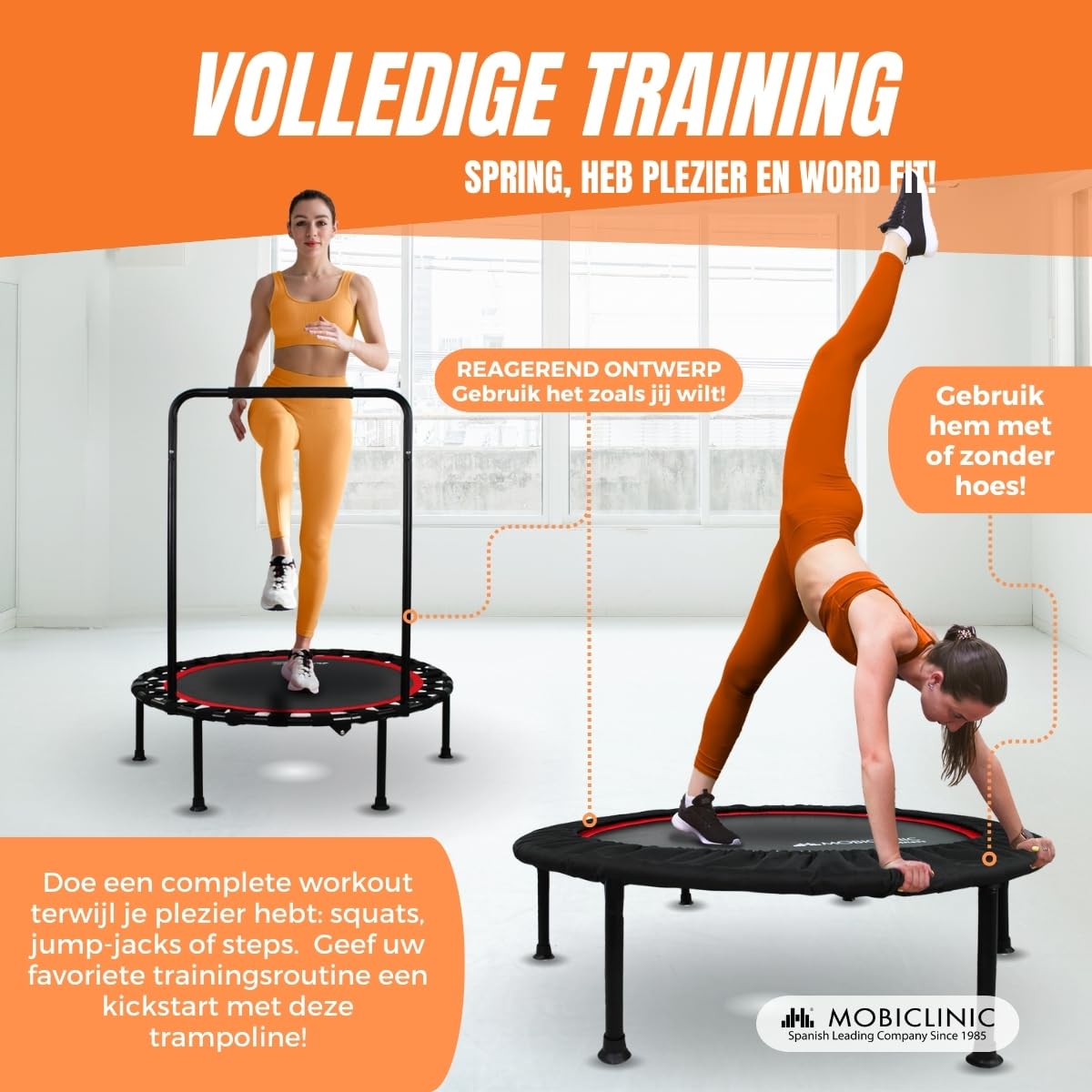Ronde trampolines ø244 cm | Trampoline Koning