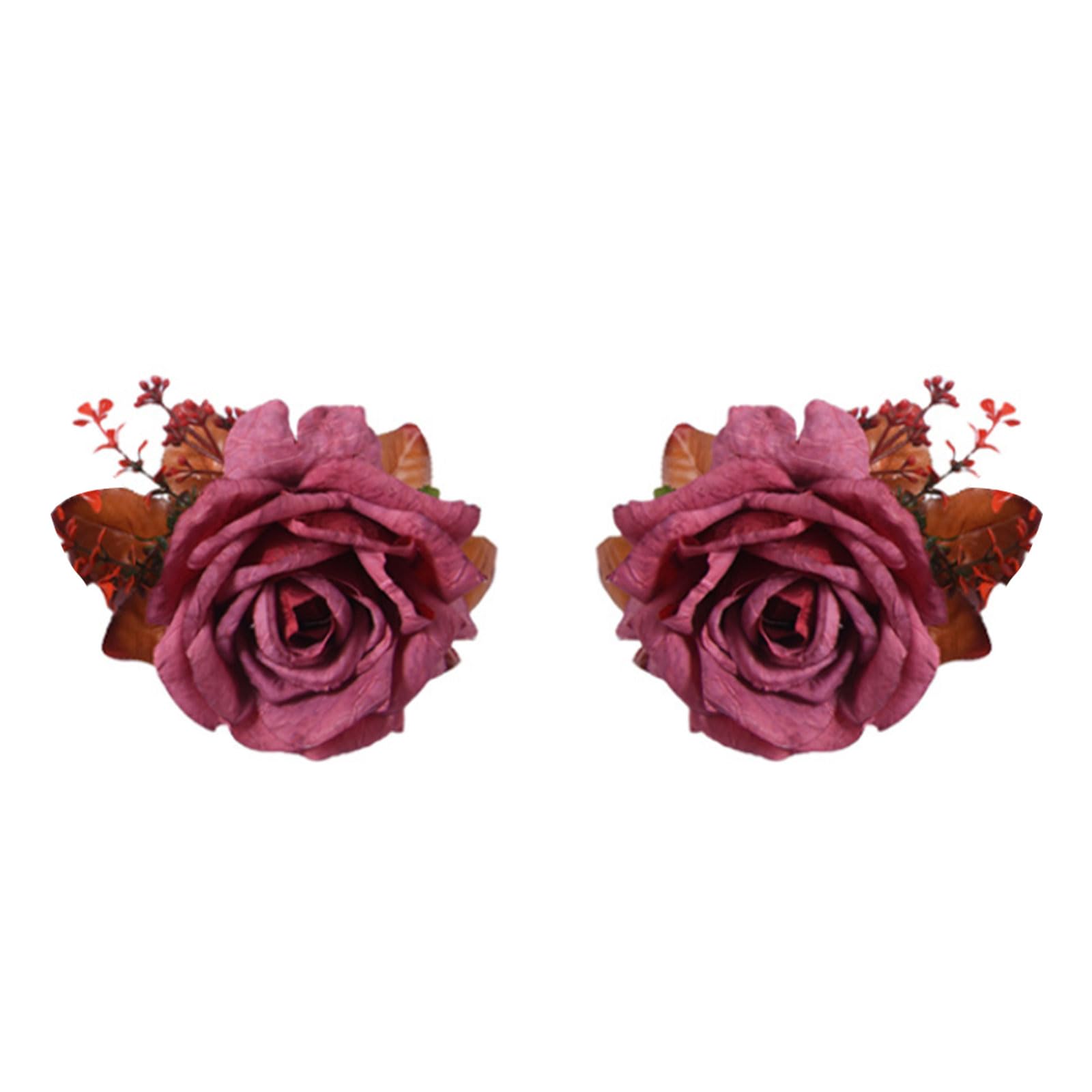 Panel Holder Clip-on Tieback Window Curtain Tie Holder Home Decoration Rose Flower Rose Curtain Tiebacks