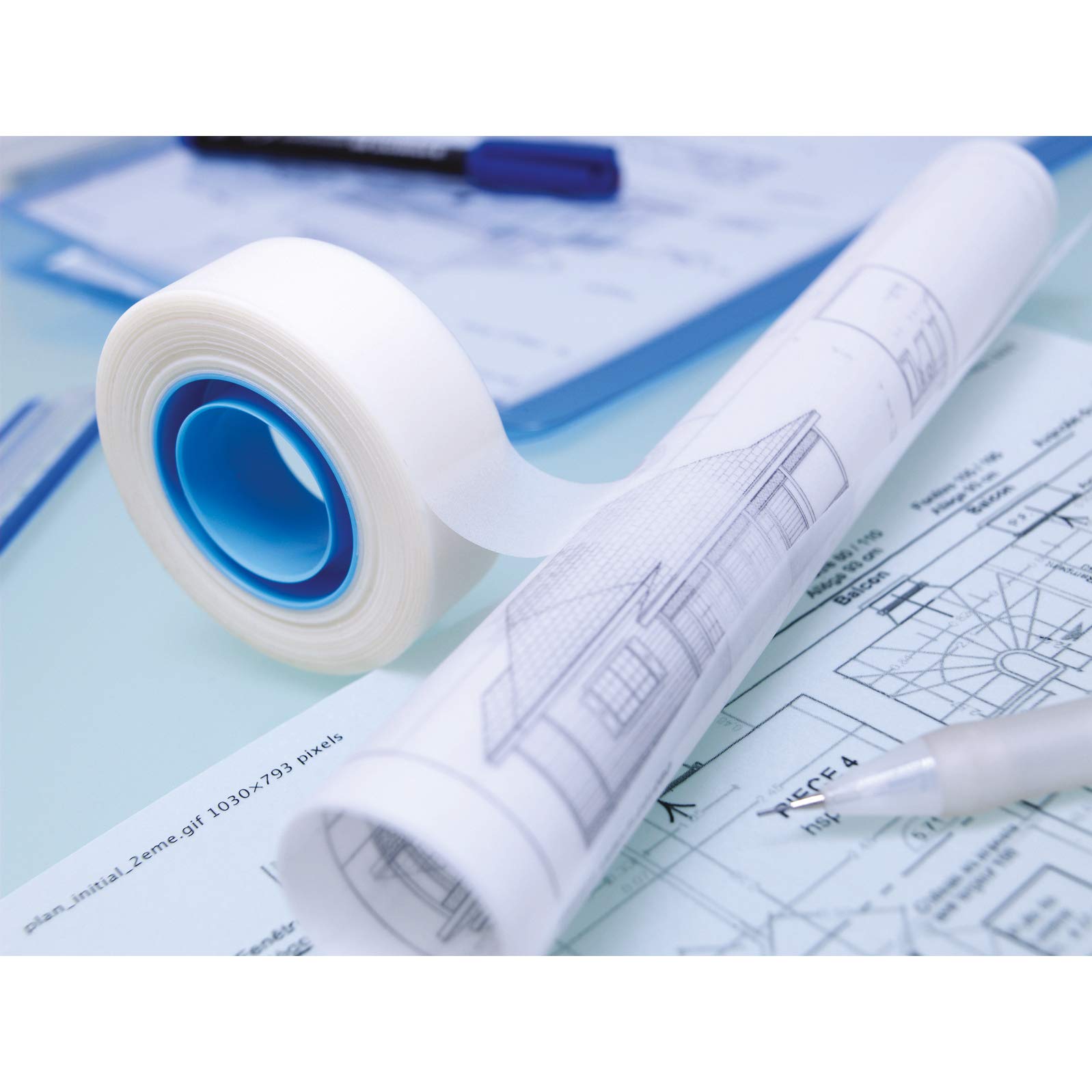 Scotch Removable Magic Tape 19mm x 33m (Pack of 1) 8111933, blue - Image 4