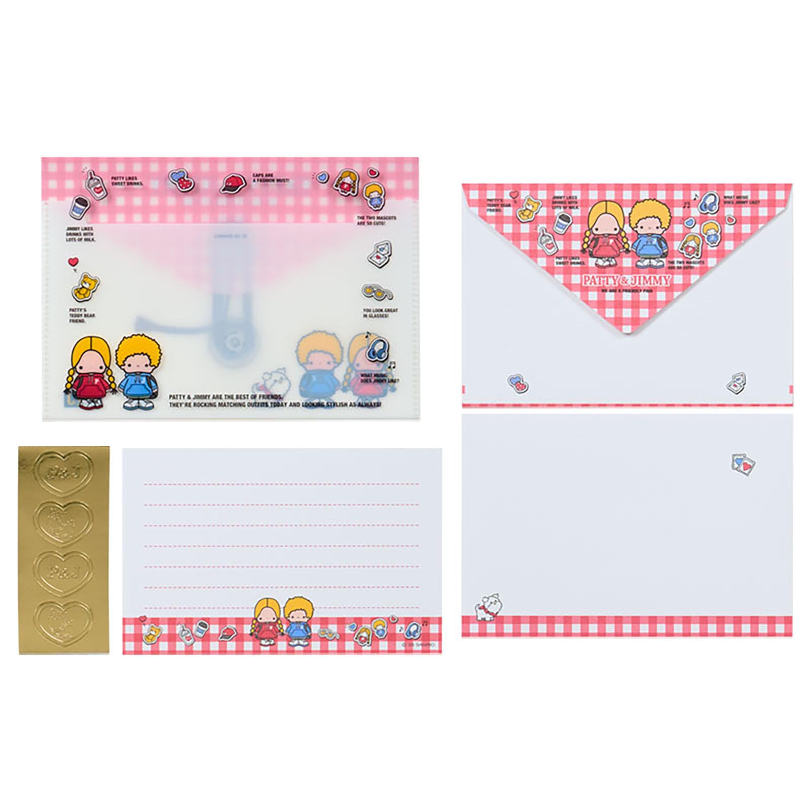 Amazon.co.jp: サンリオ(SANRIO) レターセット＆ケース（ふたりの