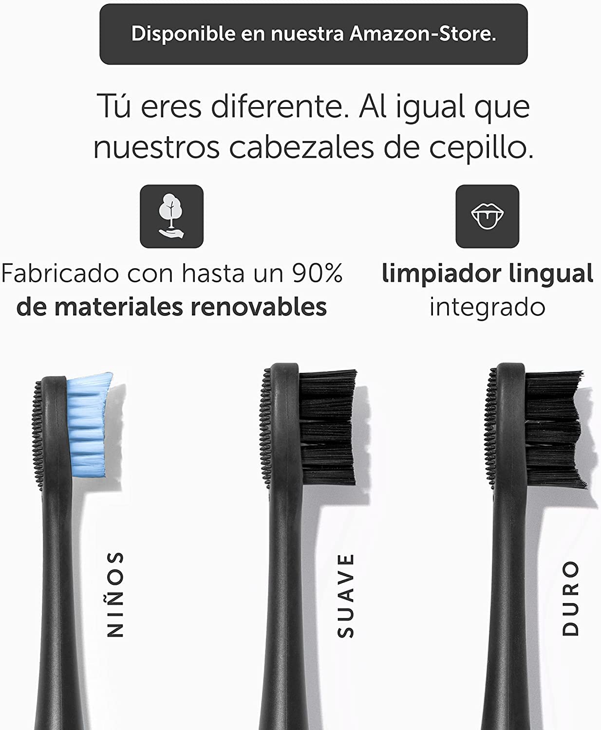 Wondersmile Cepillo de dientes sónico PRO - Ganador de la prueba 2023-100 días de prueba sin riesgo - Cepillo de dientes eléctrico con 4 programas (Ultimate Black)