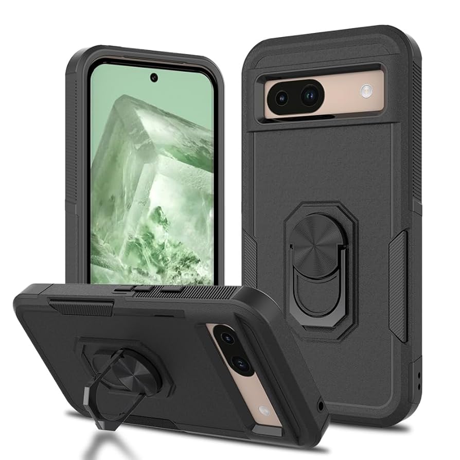 Google Pixel 8a 本体プラス マットブラックケース付き Amazon