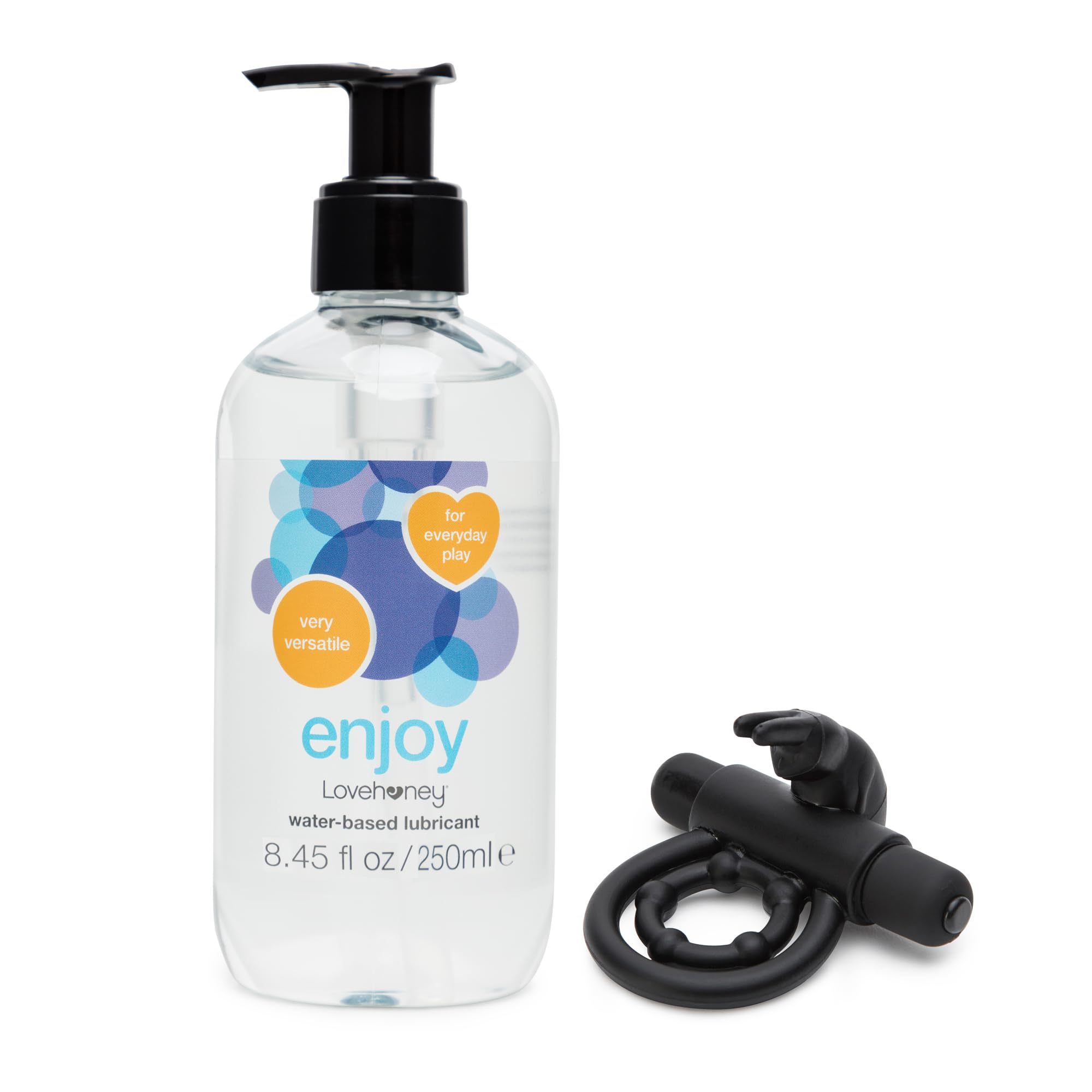 Amazon.com: Lovehoney Bionic Bullet Vibrating Cock Ring and Enjoy Water  Based Lube 8.5fl oz - Couples Sex Toys Bundle : Health & Household