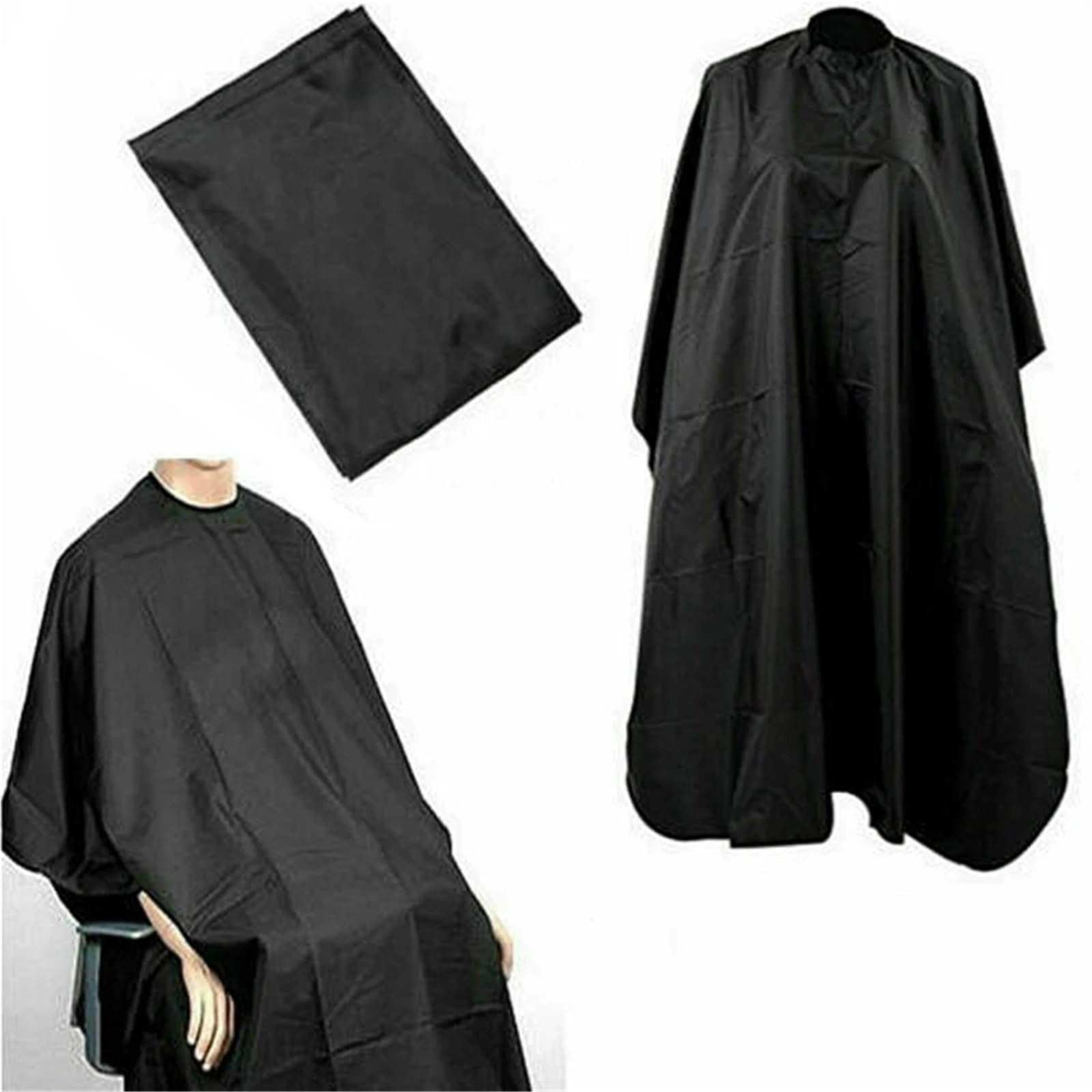 Capo Barbiere Mantella for Parrucchiere for Parrucchiere, 3 Pezzi, for Parrucchiere, for Parrucchiere, Unisex, for Parrucchiere, for barbieri, for Mantello, in Tessuto Impermeabile