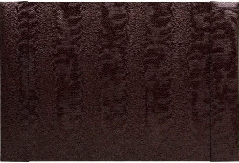 Caspari Snakeskin Desk Pad in Brown & Black