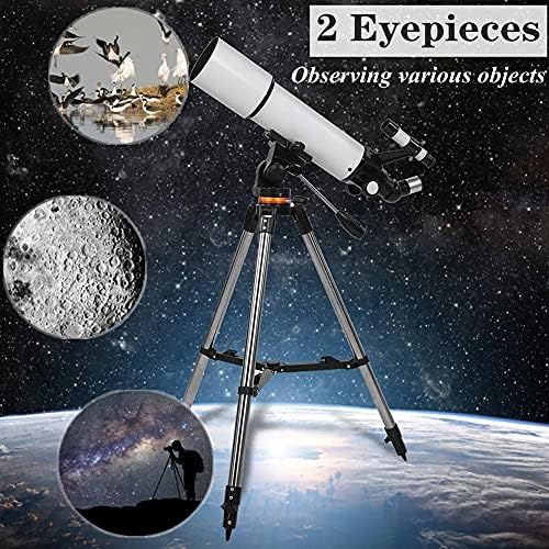 Telescope Astronomical for s 80Mm Aperture 500Mm Focal Length 3X Refractor Magnificatio