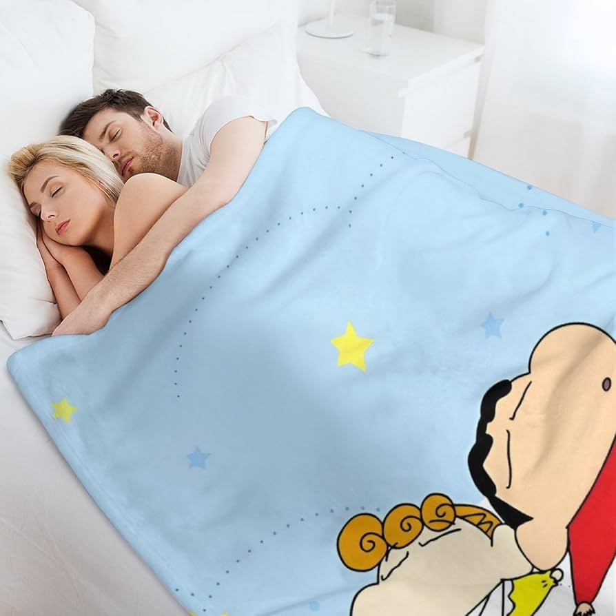【希少‼️】クレヨンしんちゃん 毛布 Amazon｜クレヨンしんちゃん シロ 毛布 シングル 柔らかい