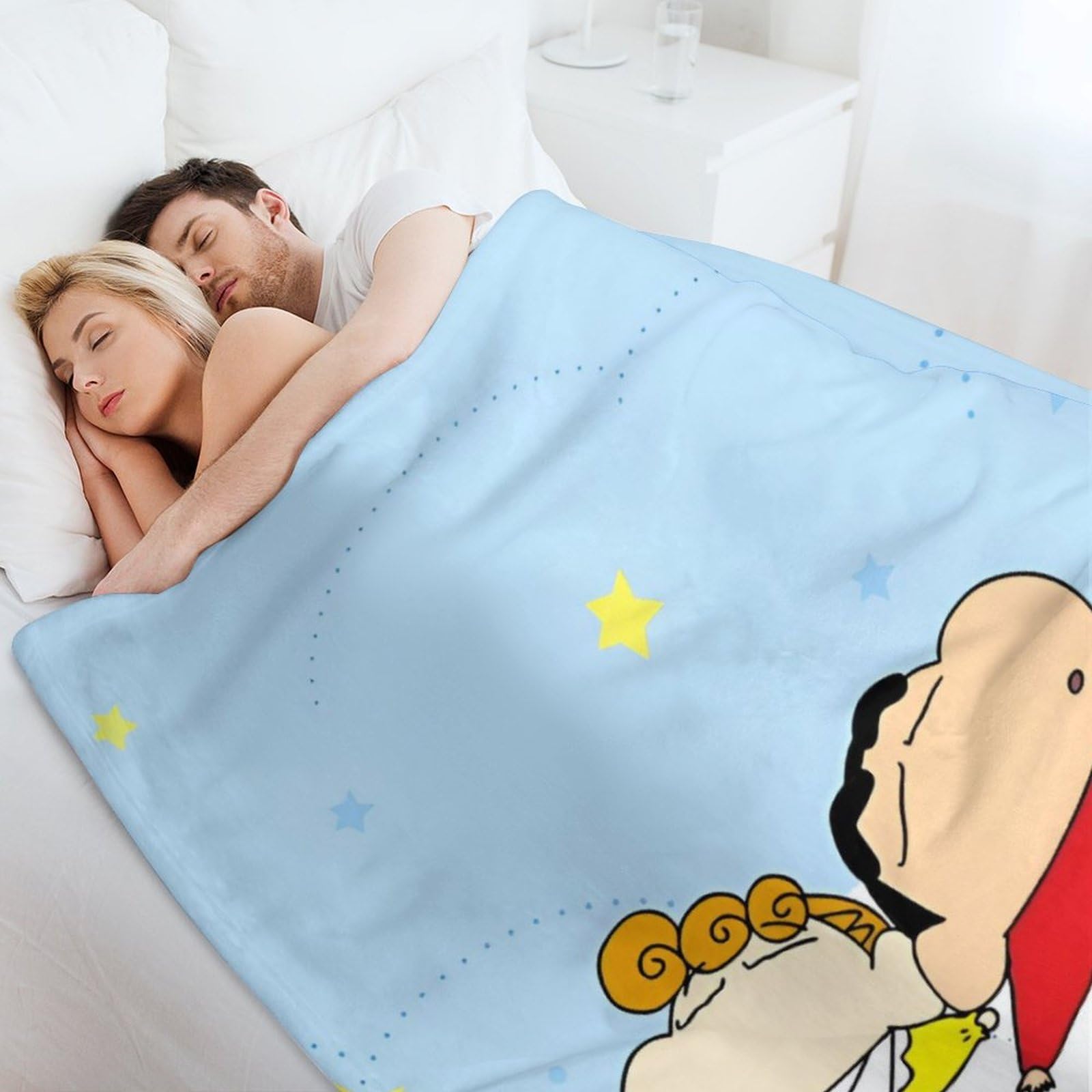 Amazon｜クレヨンしんちゃん ひまわり 毛布 ブランケット 冬用 夏用