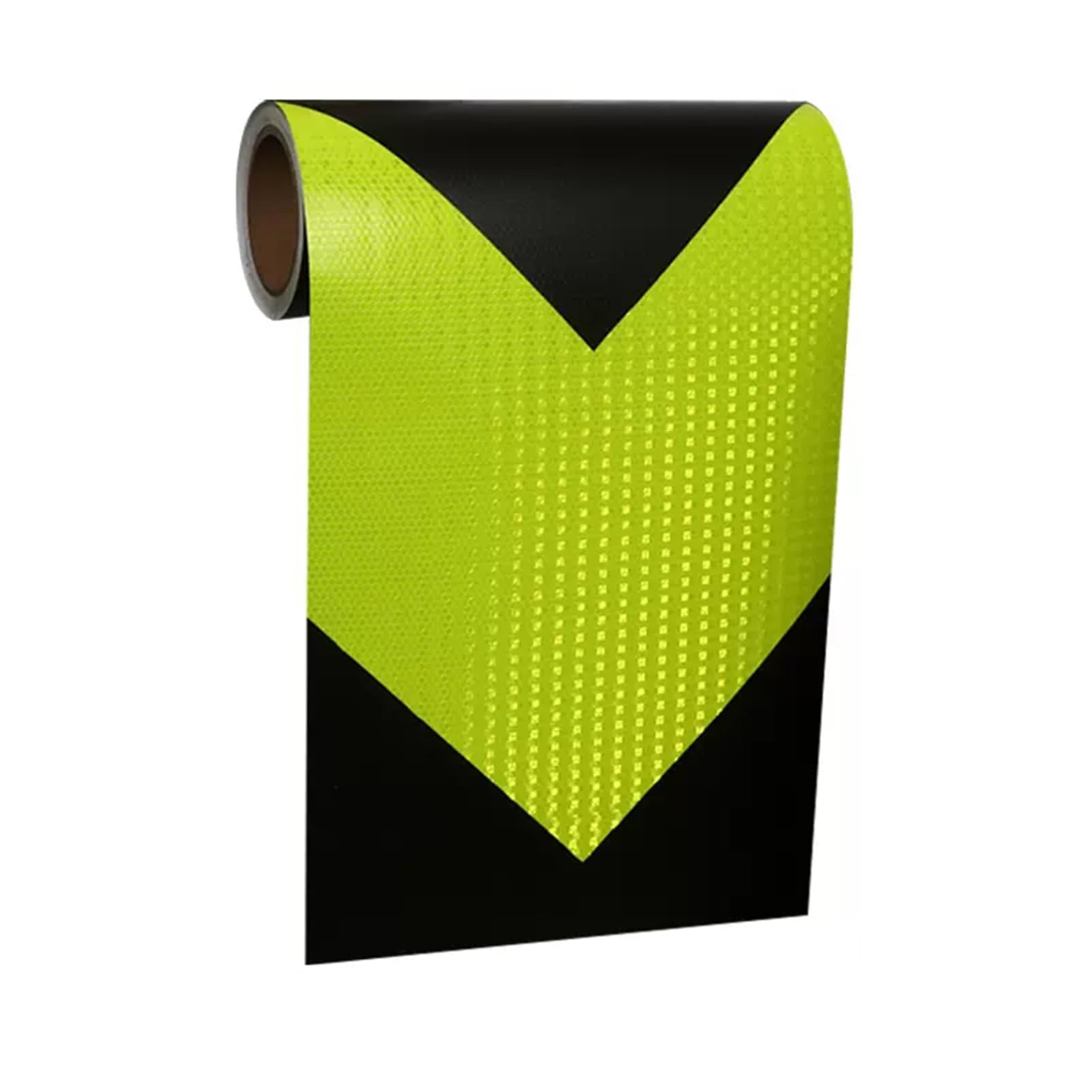 Taśma odblaskowa bezpieczeństwa Taśma ostrzegawcza odblaskowa PVC, samoprzylepna, 1 rolka 30 cm x 3 m, wielokolorowa(Black Green)