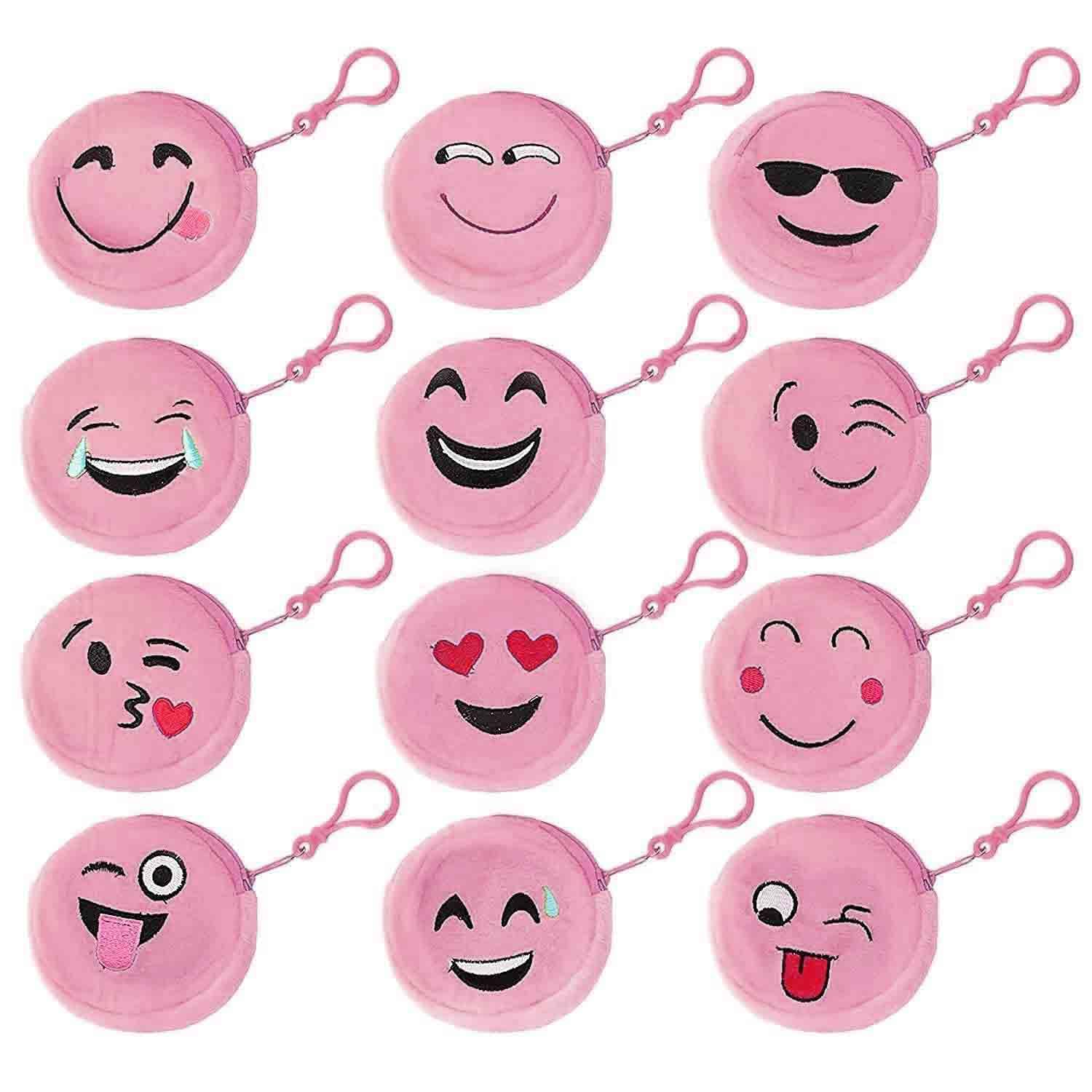 bigwheels Smiley Pink Coin Pouch Purse Case Wallet Best Birthday Return Gifts Boys,Girls & Kids Pack of 12-picture-41