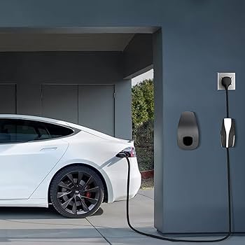 TESLA チャージャーケーブル 収納ケース付き Amazon.com: Charging Cable Organizer for Tesla,Wall Mount