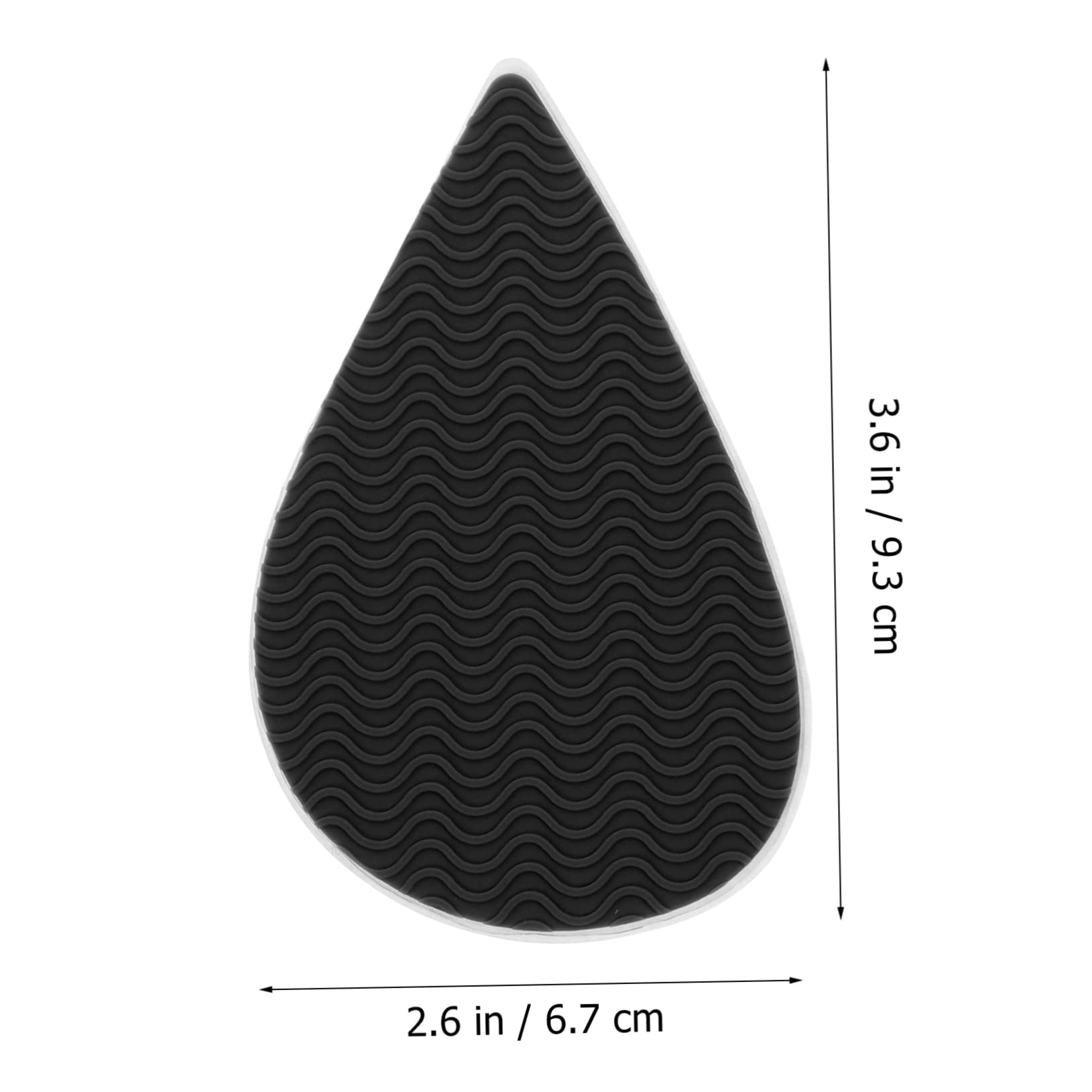 SHERCHPRY Adhesivos Antideslizantes Para Botas Negras De Tacon Para Sin Zapatos Pegatinas Plantillas Para Tacones De De Zapatos De Tacón Alto Gel De Sílice