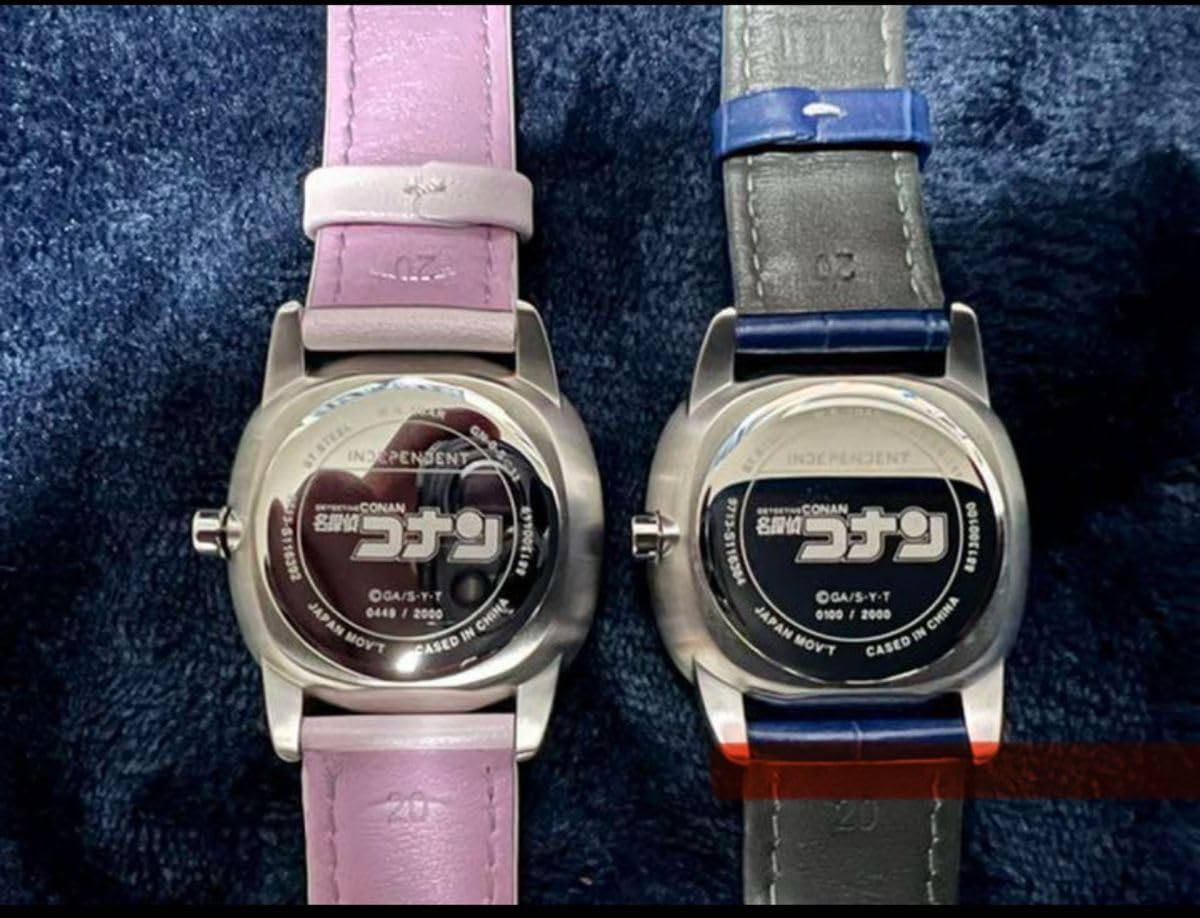 INDEPENDENT × 名探偵コナン オフィシャルコラボ ウォッチ 工藤新一