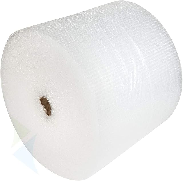 Bubble Wrap | Clear Bubble Cushioning Wrap Roll | Perforated Packing Supplies for For Packing, House Moving, Storage, Tv, Artwork, Greenhouse, Removal & All Fragile Items Wrap (50M X 300MM)