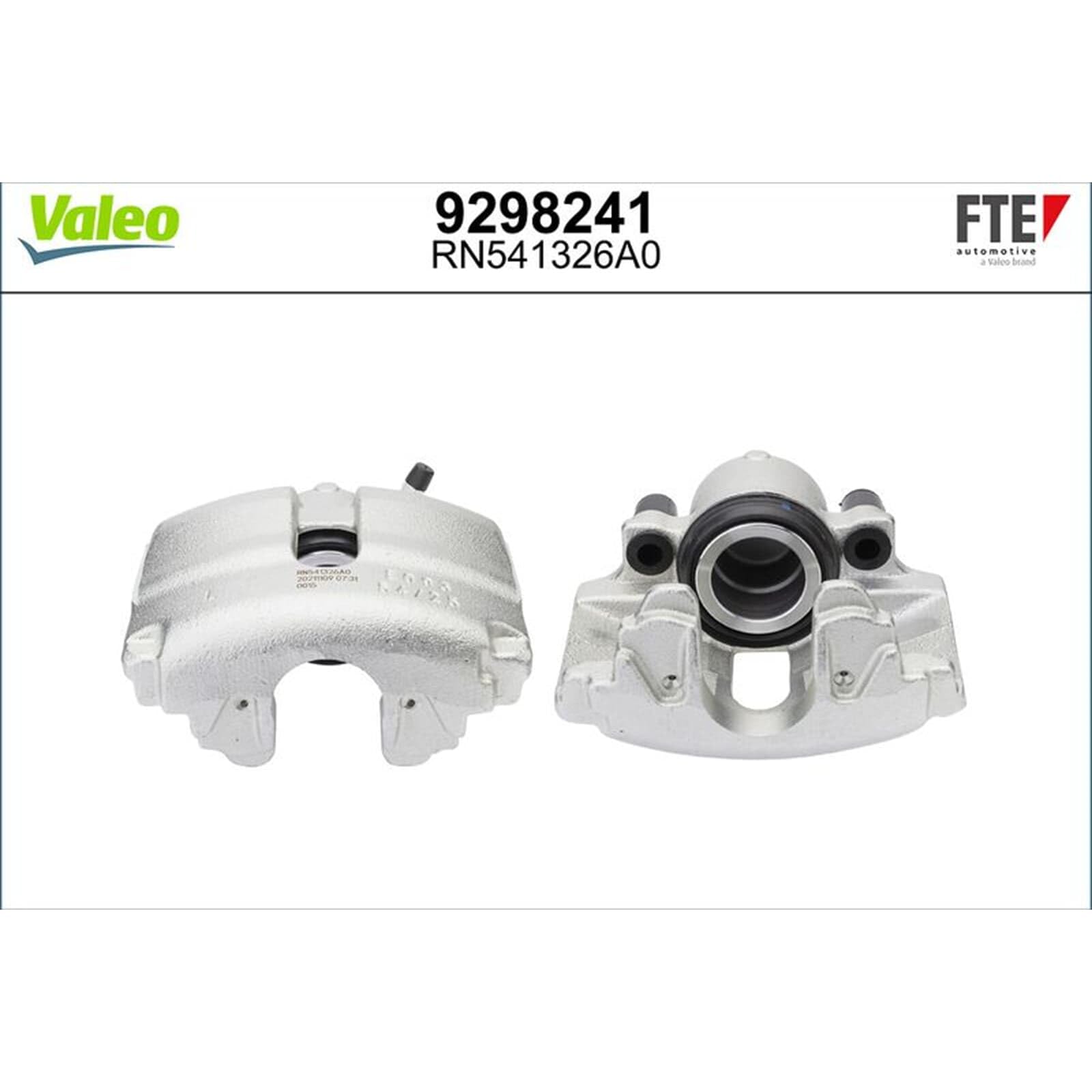 FTE Pinza freno 9298241 | Compatibile con: AUDI A1, A1 Sportback, A3, A3 Cabriolet, A3 Sportback, TT, TT Roadster, SEAT ALTEA, ALTEA XL, IBIZA IV