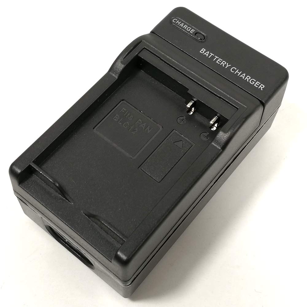 Chargeur Mains/DC Batterie Compatible Panasonic DMW-BLC12E DMW-BLC12GK Lumix DMC-FZ1000 DMC-G5 DMC-G7 Et Plus