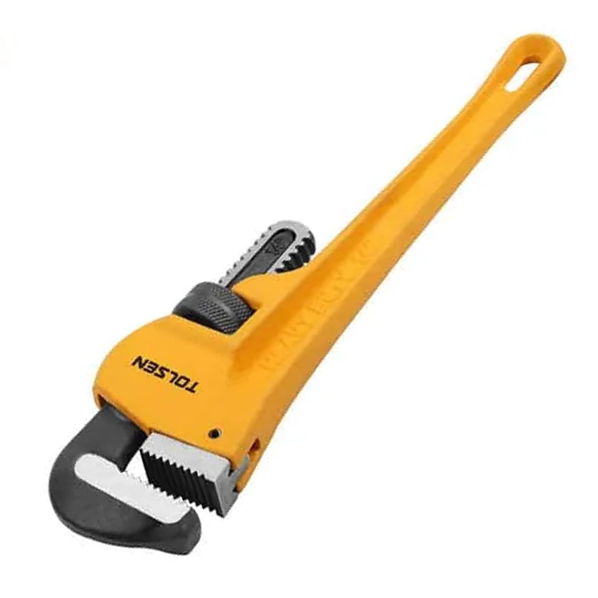Tolsen Pipe Grip Tool 350mm 14 Inch Adjustable Jaw Heavy Duty Turning and Holding Tool for Plumbing Installation Maintenance Repair and General Workshop Applications