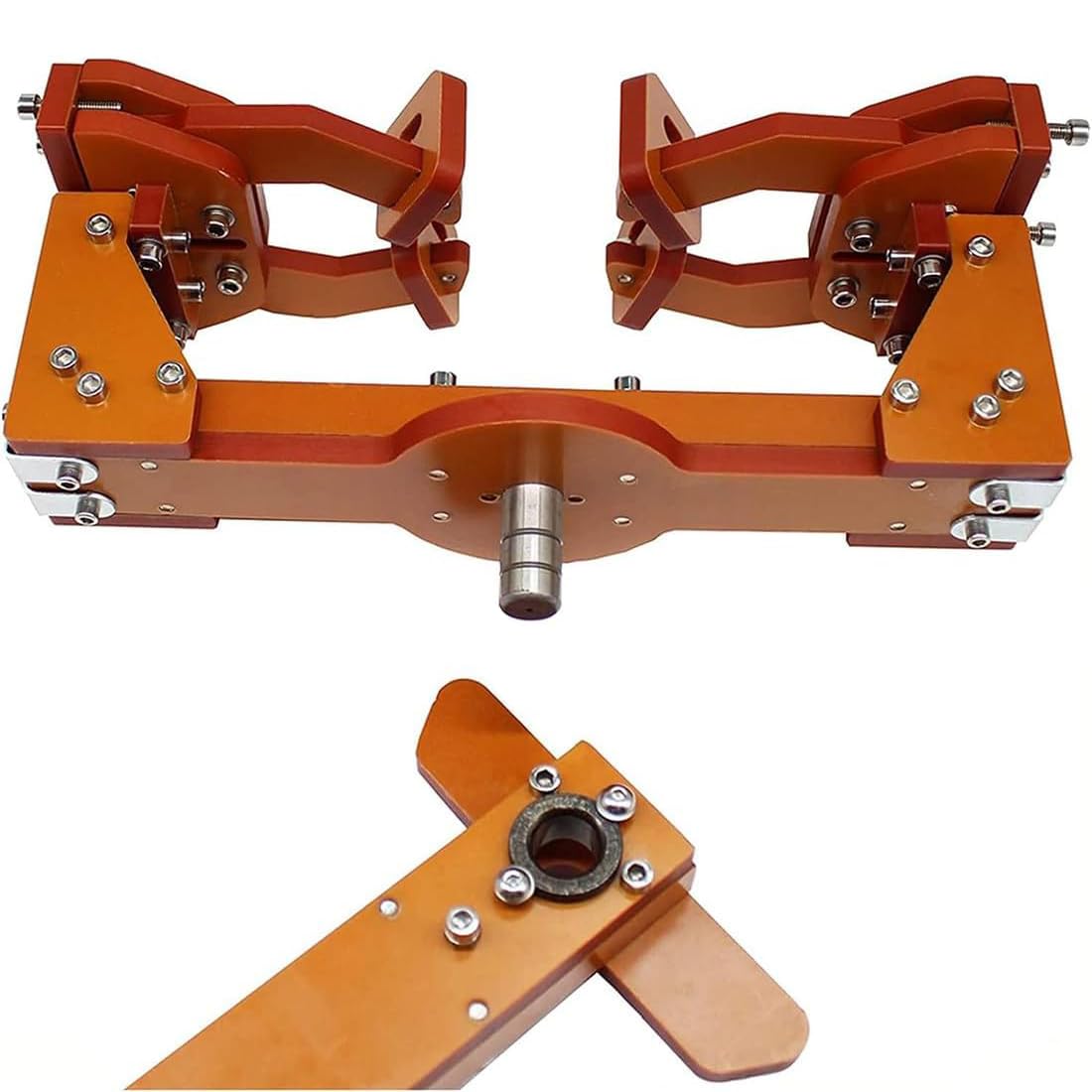 Macchina Incordatrice Fai-da-Te per Telai di Racchette, Tendifilo da 60 Libbre con Borsa Porta Attrezzi, Incordatrice per Racchette da Tennis, Squash E Badminton, Fissa A 6 Punti, per