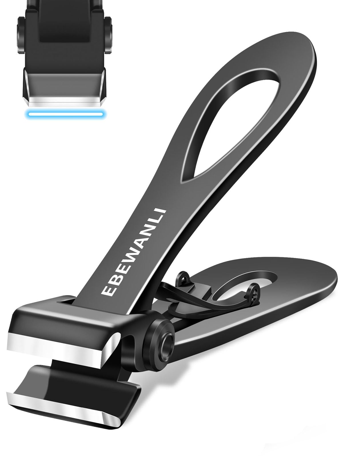 Straight Nail Clipper 17mm Wide Jaw Opening Toe Nail Clippers Extra Large Toenail Clippers for Thick Toenails Heavy