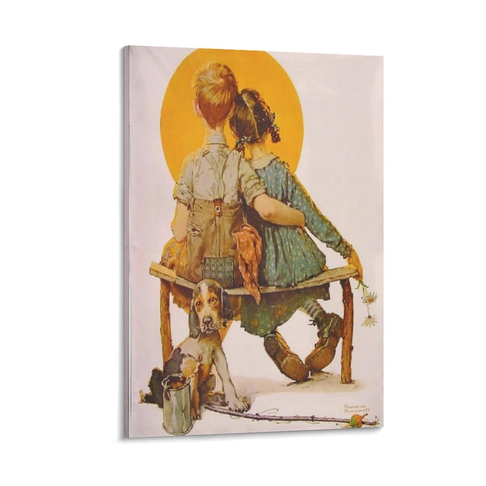 Amazon.co.jp: ノーマンロックウェル偉大な世界クラスの画家絵画