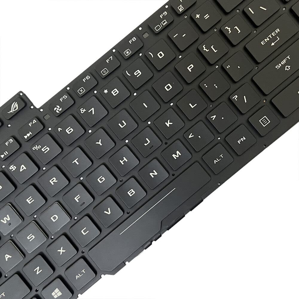 Clavier RGB AZERTY Français Pour Asus ROG Strix GL503 – Neuf, Rétroéclairé, KbsPro