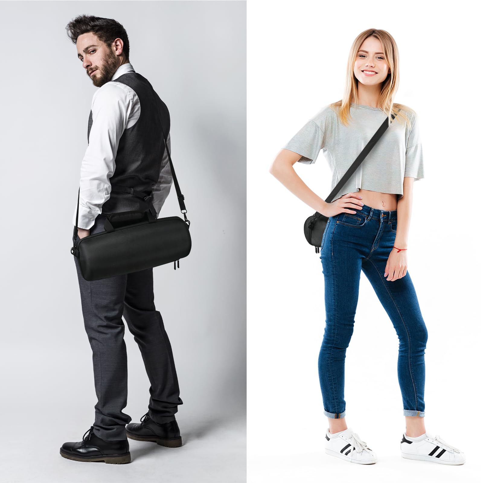 Hard Travel Caryying Case Kompatibel mit JBL Xtreme 4/3 Bluetooth-Lautsprecher, stoßfest, wasserdicht, kratzfest, ideal für Reisen und Aufbewahrung (Schwarz)