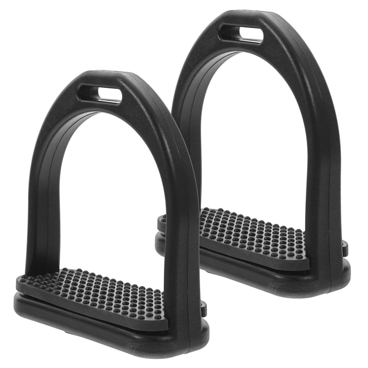 VANZACK Western Saddle Stirrups Horse Stirrups for Saddle Overshoe Durable Pom Material Comfortable Riding Experience