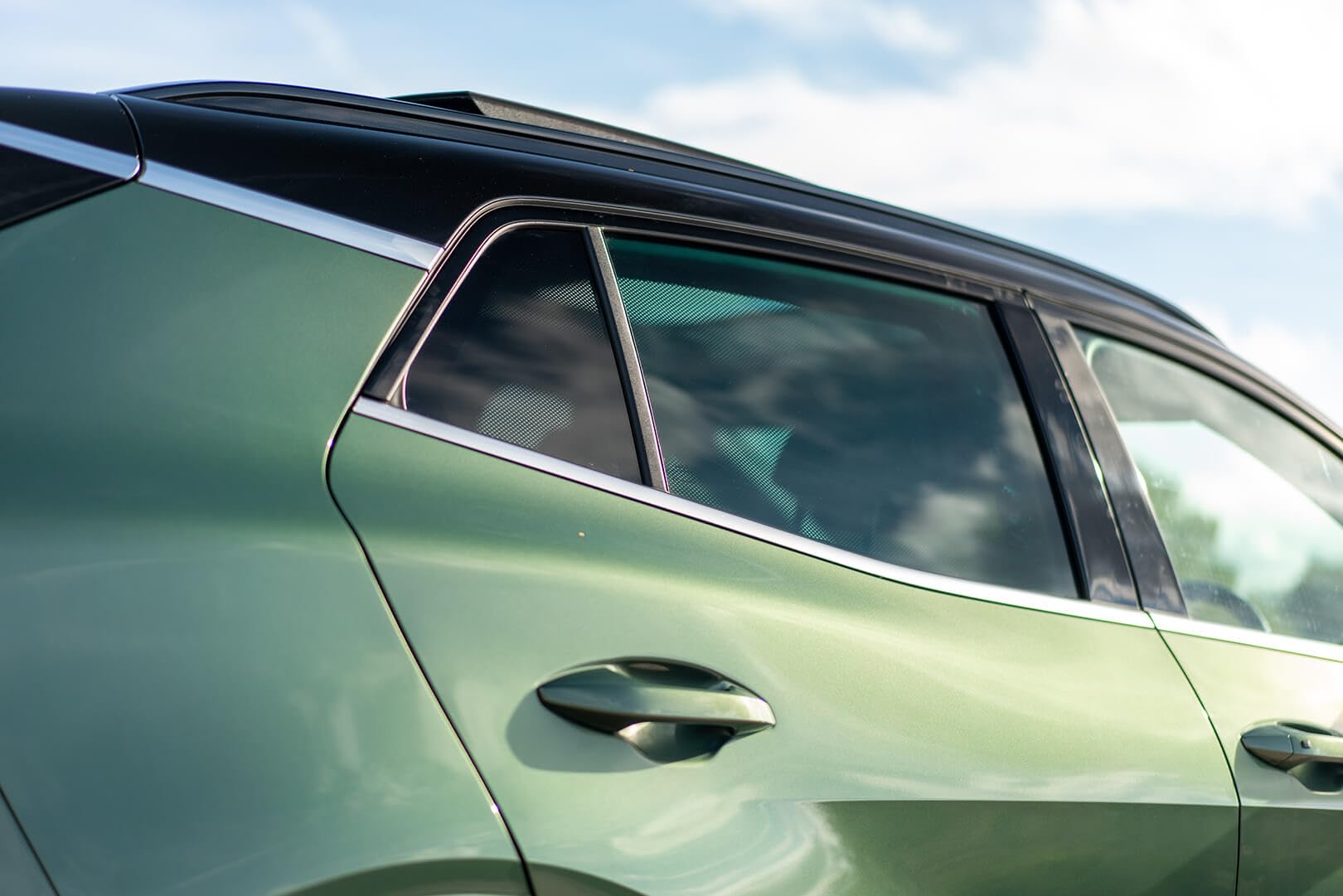 CAR SHADES Set Compatibile con Kia Sportage (NQ5) 5-Porte 2021- (4-Parti) Tendine Parasole su Misura