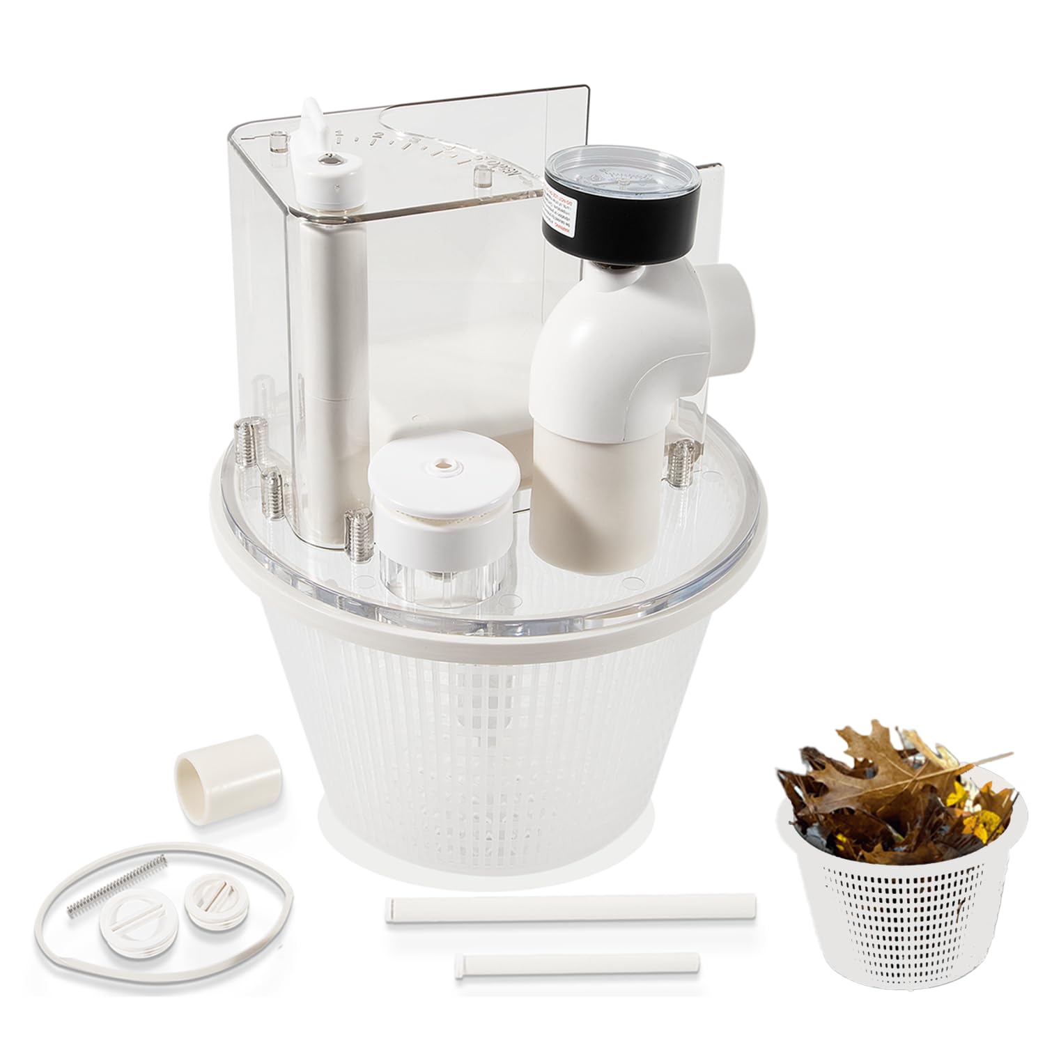 Replacement for R211100 Vac-Mate Pool Cleaner Dispenser Box Multi-Function Vacuum Skimmer Attachment Suitable for Certikin, Filtrite, PoolRite