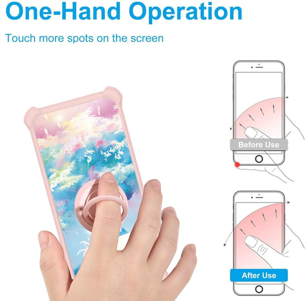 Funda Compatible Para Foxx Foxxd A55 Y Foxx Foxxd A56 [PC Duro + Silicona Suave] [Soporte Para