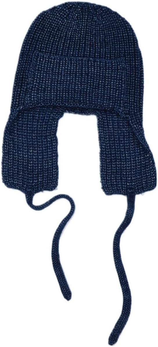 Outdoor Women's Nylon Knitted Hat for Warmth Skiing Cycling Ear Protection Toe Cap