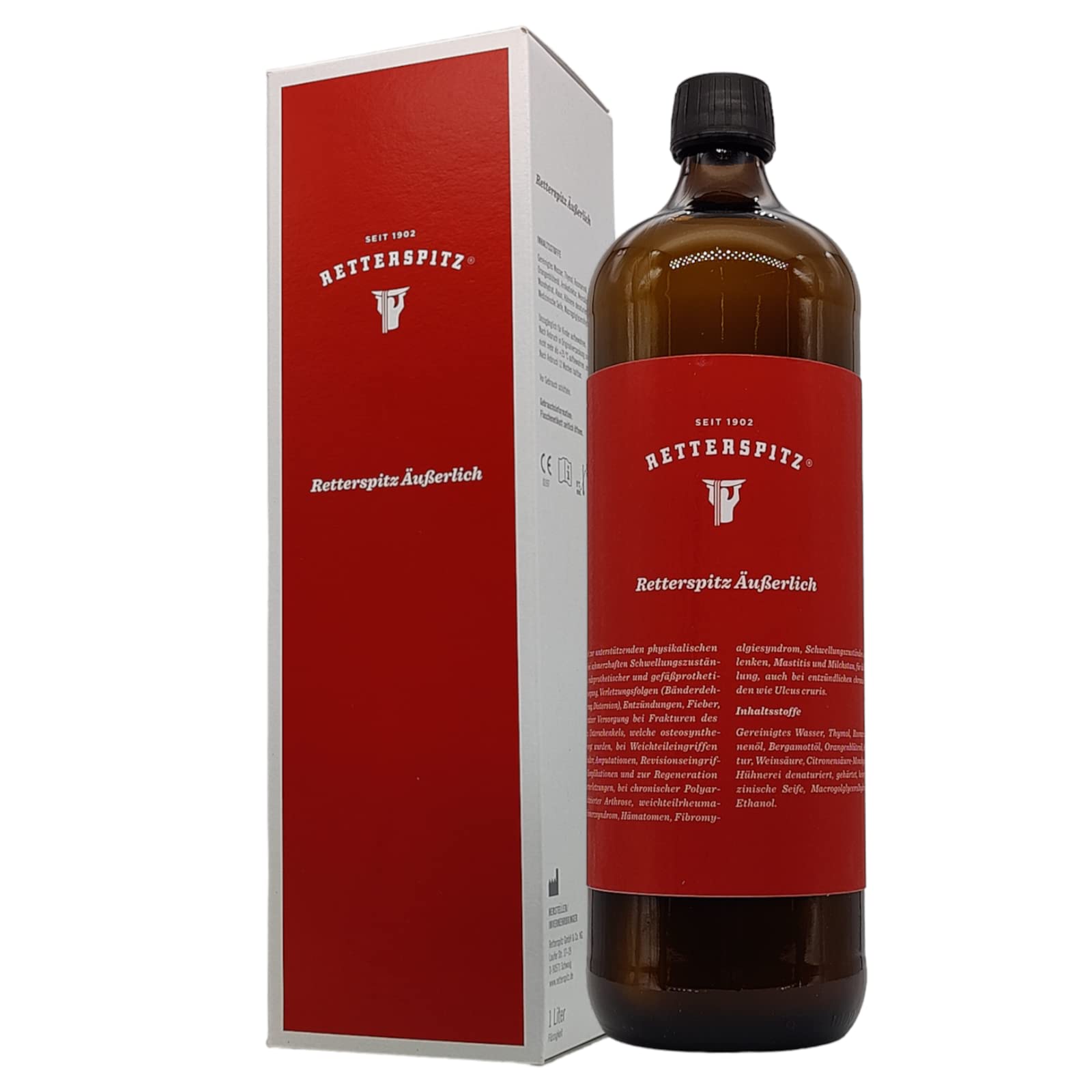 Retterspitz äußerlich I zur äußerlichen Anwendung als Wickel I 2x 1L im Sparset I plus PharmaPerle giveaway