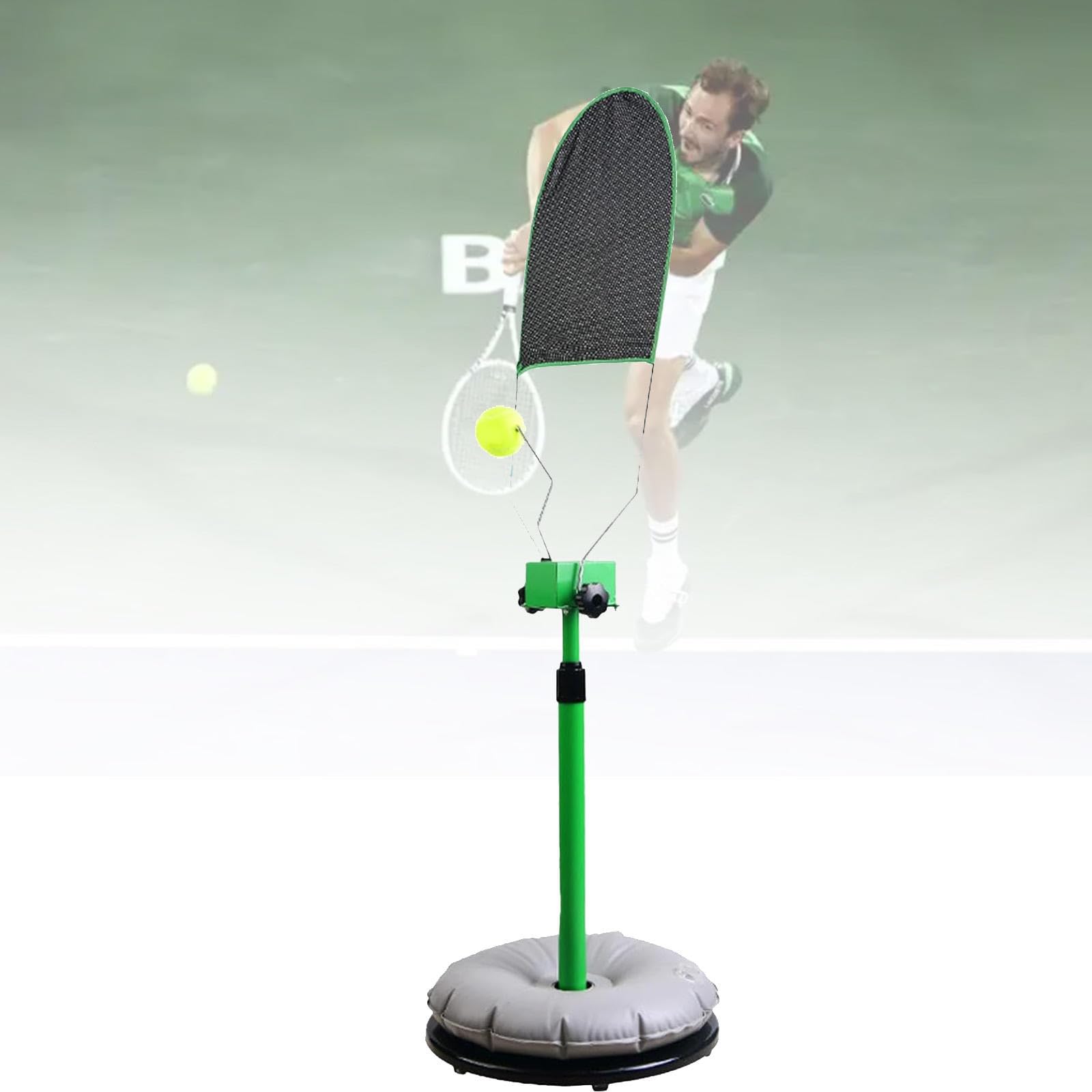 Topspin - Attrezzo per allenamento di rimbalzo da tennis, per tutti i livelli di abilità, allenatori e giocatori