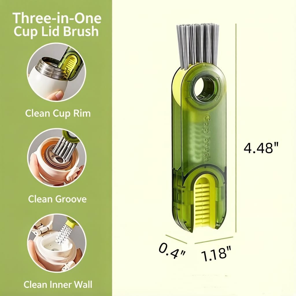 3 in 1 Multifunctional Cleaner Brush Crevice Cleaning Tools-2pcs image 2