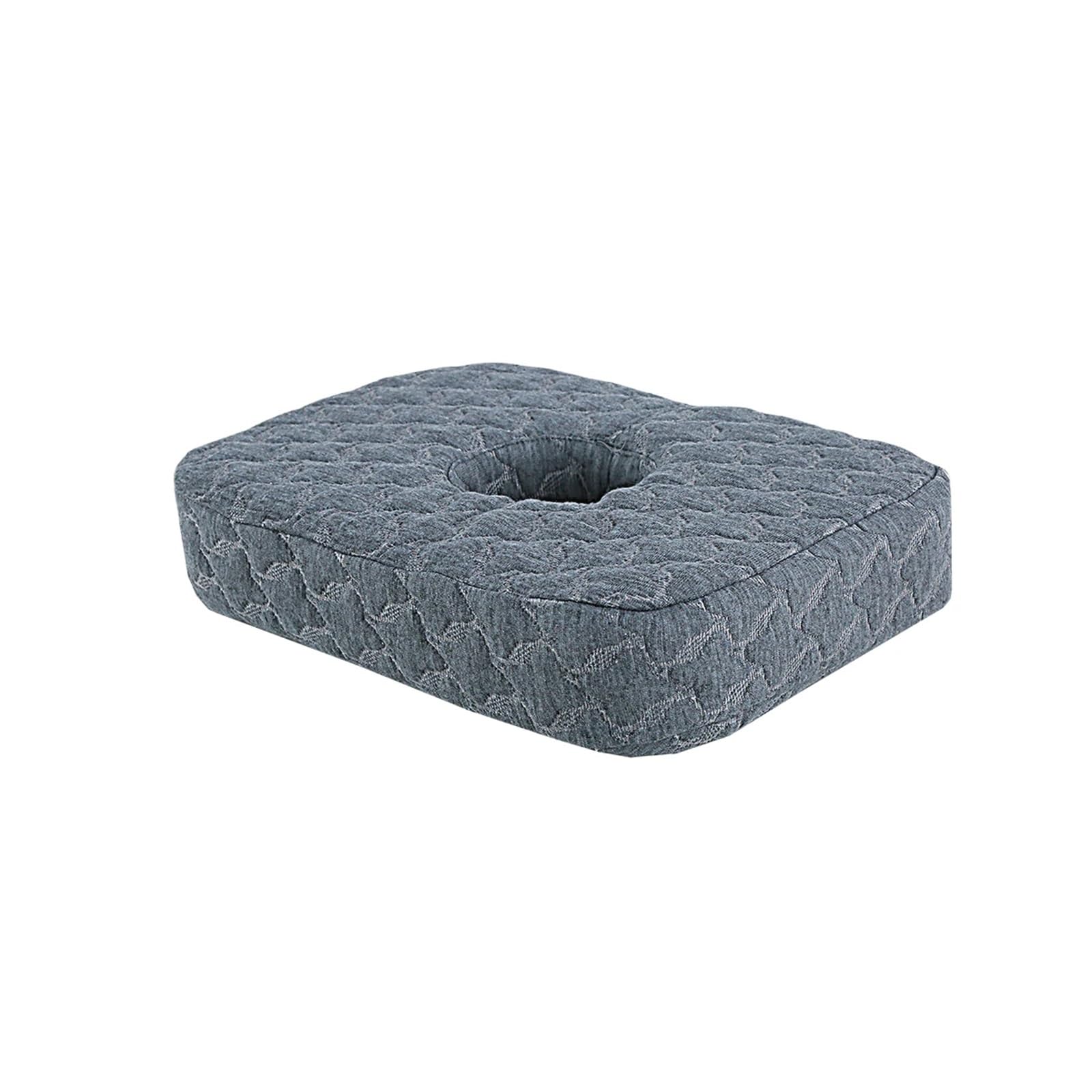 FonHNDG Piercing Pillow Ear Pillow Hole Sleeping Guard(Star grey,M(32x25x6.5cm))