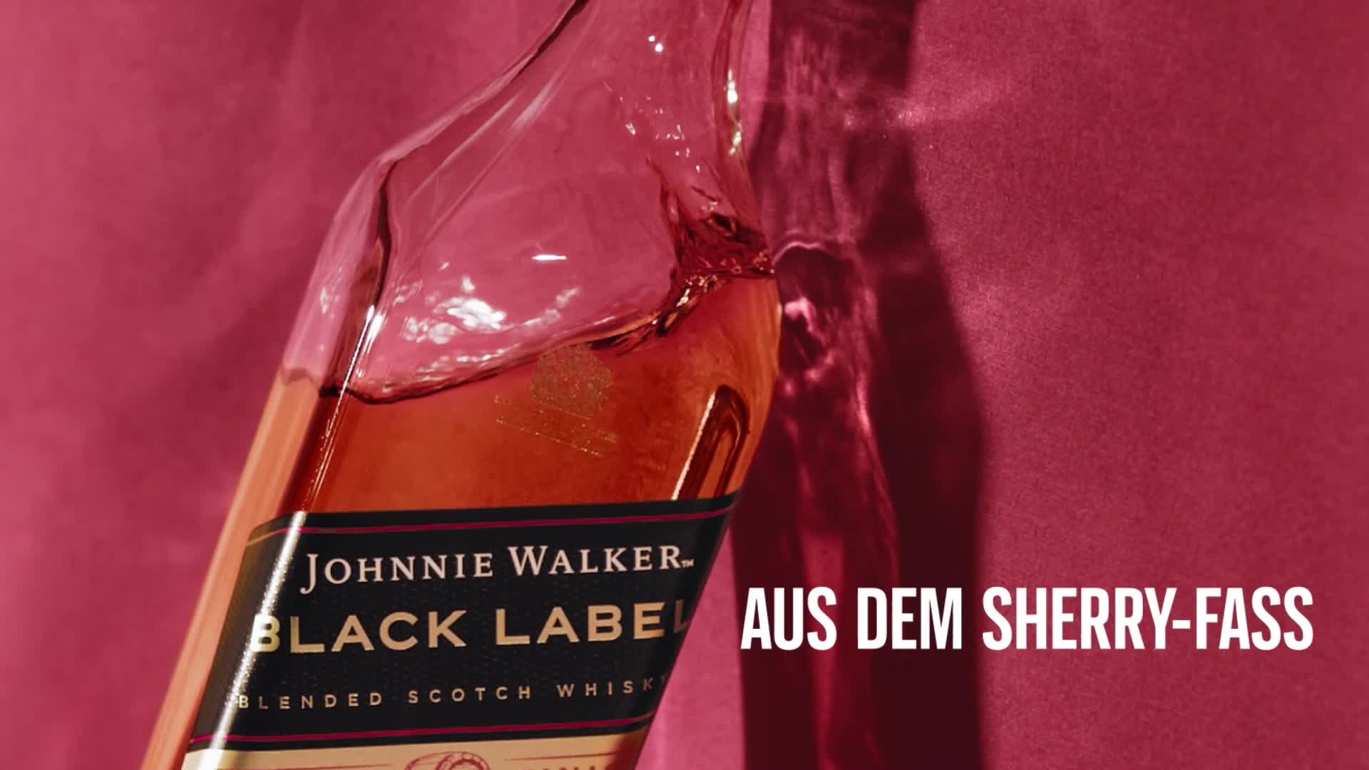 Johnnie Walker Black Label Sherry Finish| Blended Scotch Whisky | Limitierte Edition | blended in Schottland | 40% vol… – Bild 8