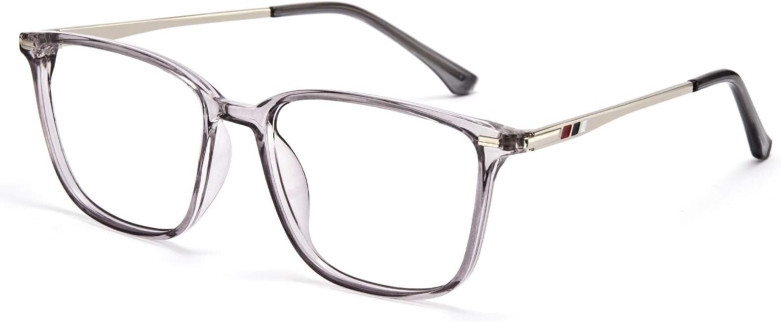 Cyxus Blue Light Blocking Glasses for Men and Women, Ultra Lightweight TR90 Metal Frame Computer Glasses for Gaming, Office, Reading, Digital Screen Protection 8208T43