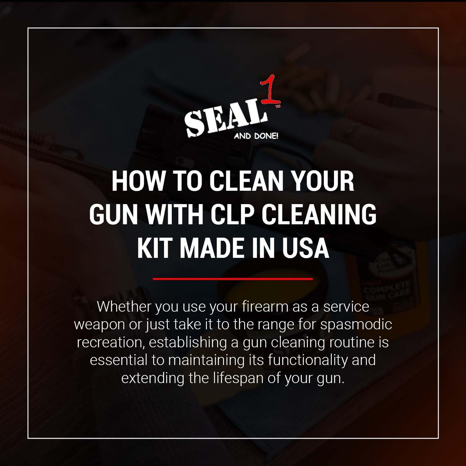 Seal 1™ CLP Plus® Muzzleloader Paste 4 oz Jar I Bore Cleaner and Patch & Bullet Lube I Cleaner Lubricant Protectant for Black Powder Firearms - Image 6
