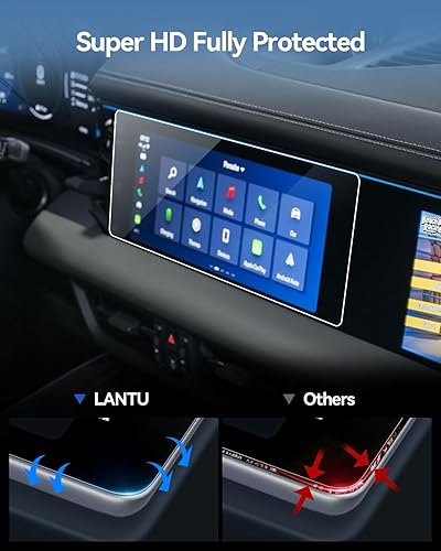 Miniatura 197 de Protector de pantalla de coche para Ford Edge 2024 2025 2023 2022 2021 (SE/SEL/ST-Line/Titanio/ST) Accesorios Protector de pantalla de vidrio