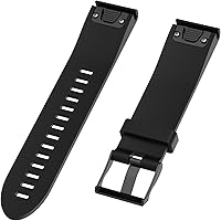 Vista 4 de QGHXO Correa para Garmin Fenix 5S / Fenix 6S, correa de repuesto de silicona suave para reloj inteligente Garmin Fenix 5S/Fenix 5S Plus/Fenix