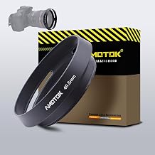 40.5mm Camera Lens Hood Compatiable All Brands 40.5mm Lenses,Aluminium Hollow Lens Hood,Made of CNC.