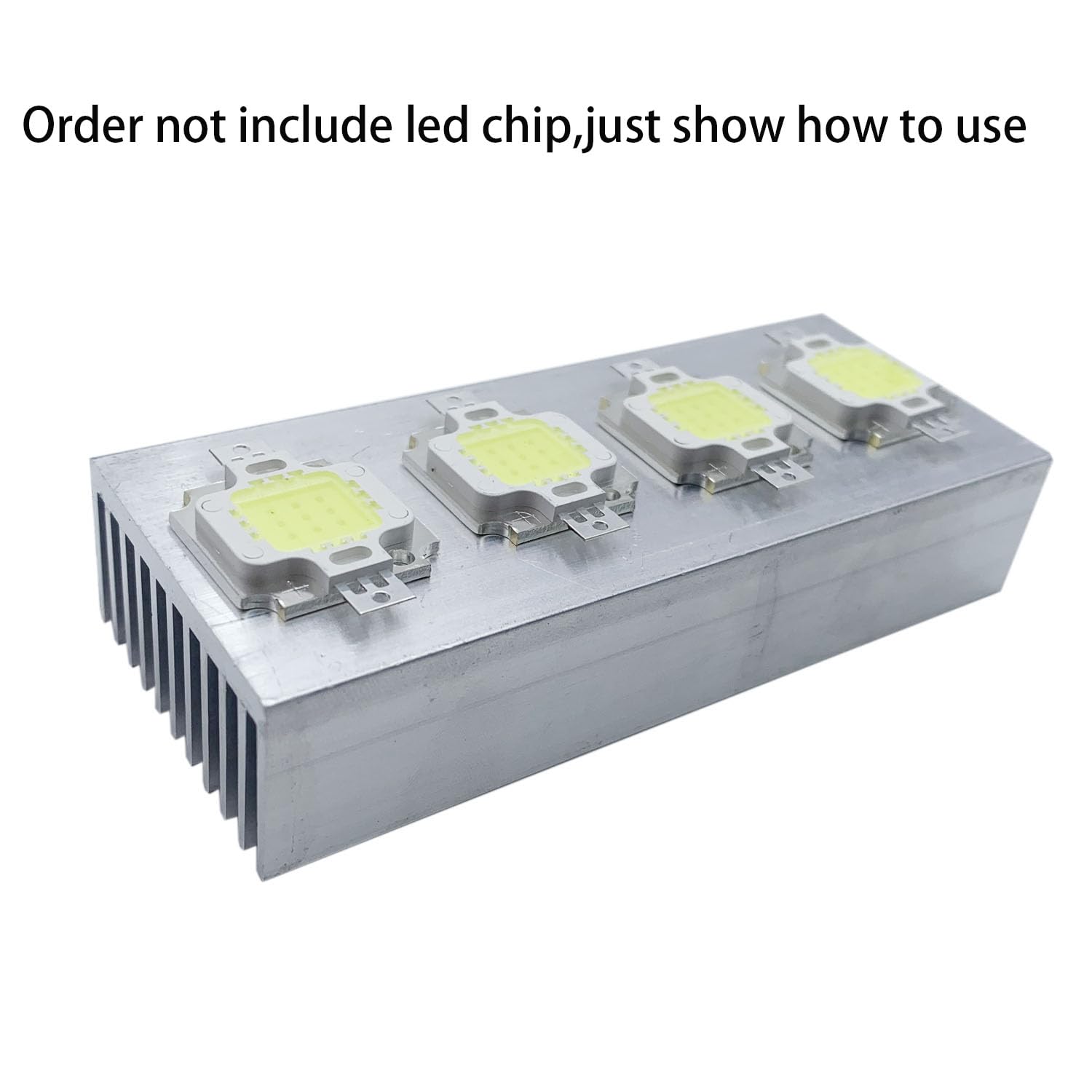 100 Pz 8.8 * 8.8 * 5mm Dissipatore Di Calore Raffreddamento - Foto 3